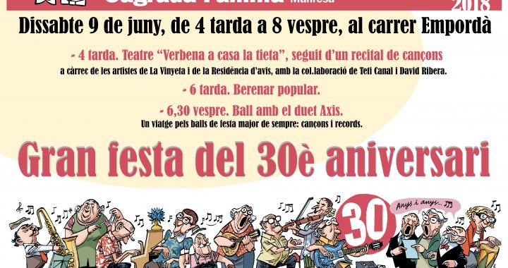 cartell 30 anys